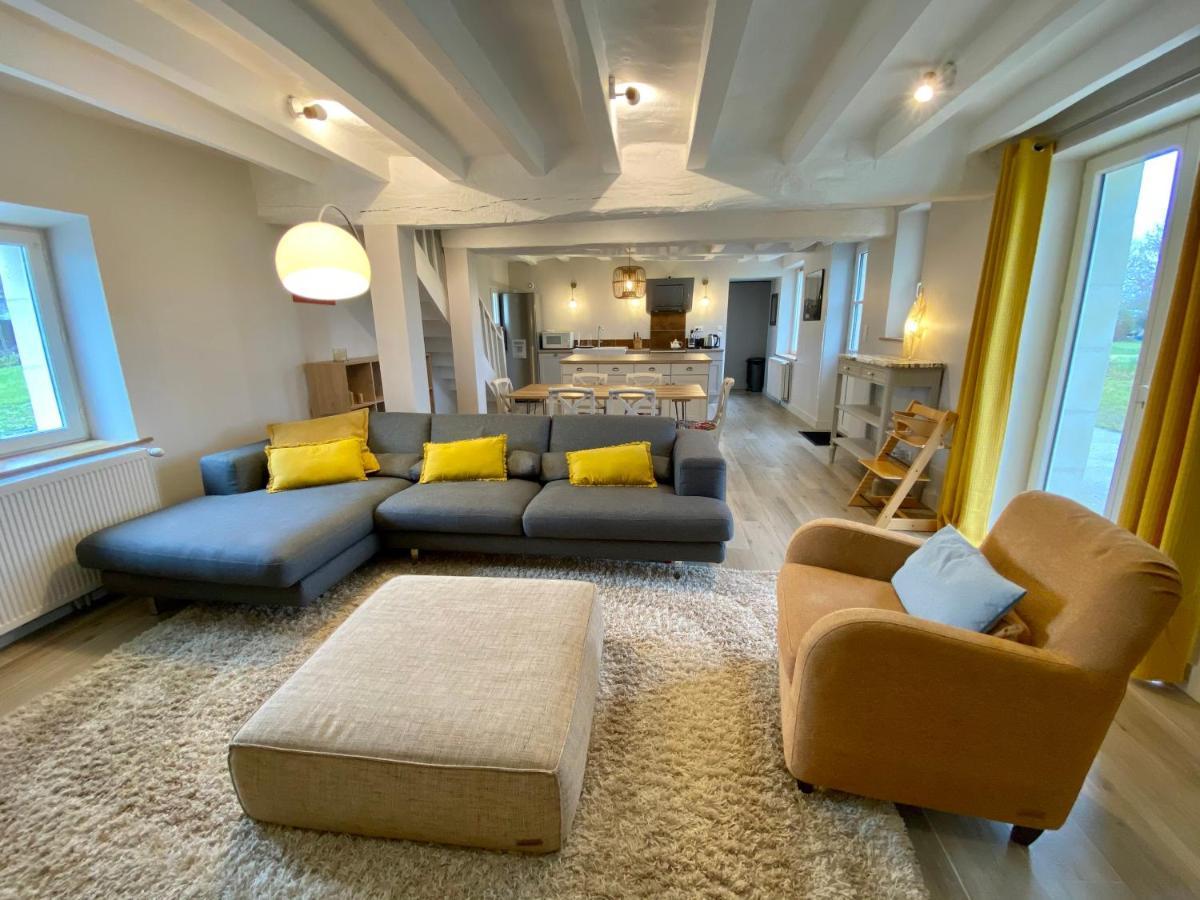 Maison Campagne Proche Tours Et Loches 6 Personnes Saint-Branchs Exteriör bild