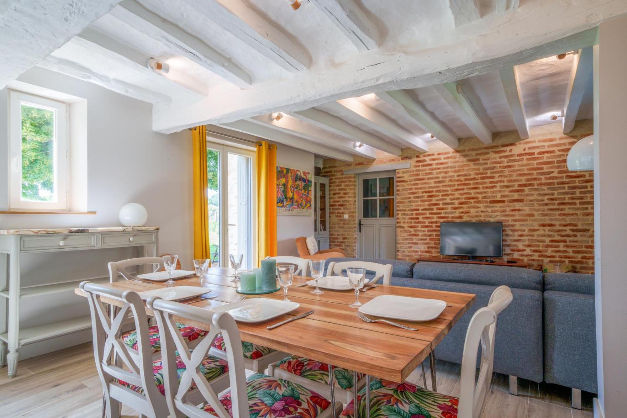 Maison Campagne Proche Tours Et Loches 6 Personnes Saint-Branchs Exteriör bild