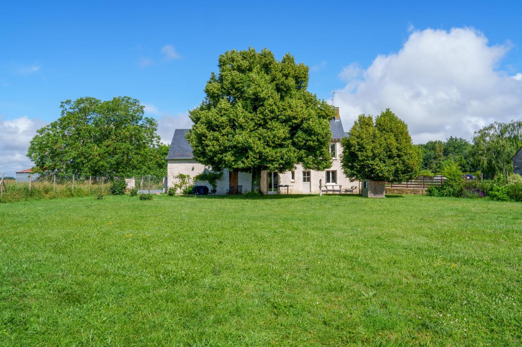 Maison Campagne Proche Tours Et Loches 6 Personnes Saint-Branchs Exteriör bild