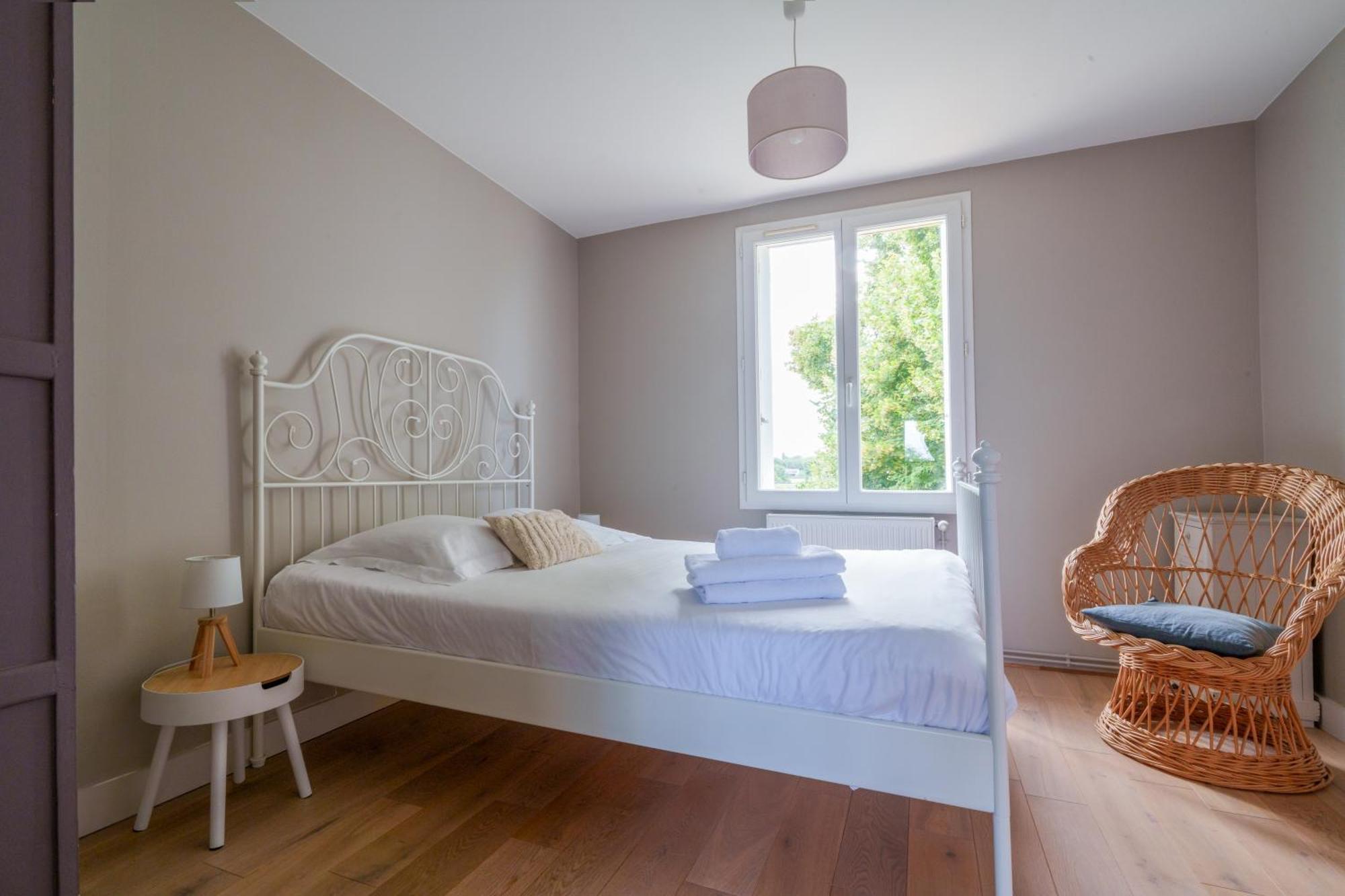 Maison Campagne Proche Tours Et Loches 6 Personnes Saint-Branchs Exteriör bild