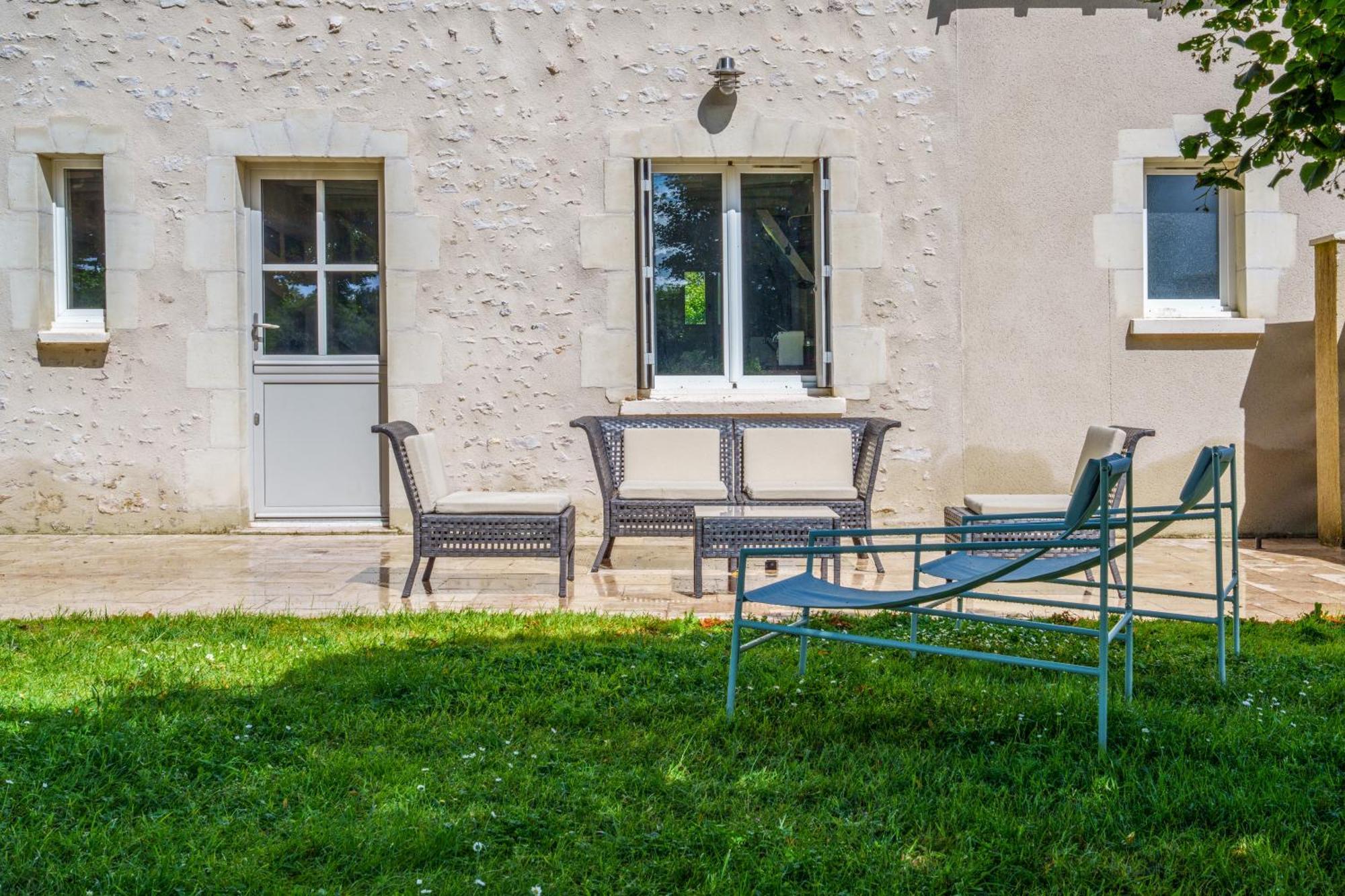 Maison Campagne Proche Tours Et Loches 6 Personnes Saint-Branchs Exteriör bild